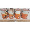Image 2 : LOT OF 4 - GULF 1L HYDROTREATED MOTOR OIL CANS