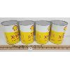 Image 2 : LOT OF 4 - SHELL X-100 1L MOTOR OIL CANS