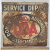 Image 2 : DOMINION AUTOMOBILE ASSOCIATION DBL SIDED FLANGE SIGN
