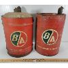 Image 1 : LOT OF 2 - B/A FIVE GALLON CANS