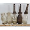 Image 3 : LOT OF 6 - MOTOR OIL QUART BOTTLES W/ CARRYING RACK