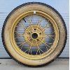 Image 2 : ANTIQUE RIM W/ GOODYEAR TIRE