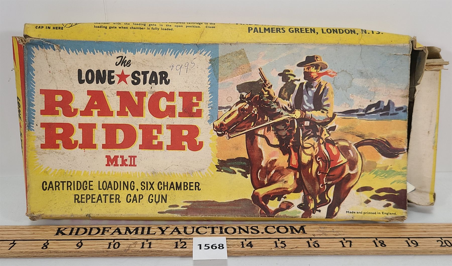 Range Rider Car LONE STAR RANGE RIDER MKII CAP GUN W/ BOX - Kidd Family Auctions