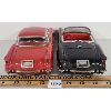 Image 4 : LOT OF 2 - FIFTIES CADILLAC & CORVETTE TIN FRICTION CARS