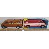 Image 1 : LOT OF 2 - ERTL DOMINION DELIVERY VAN W/ BOX AND SANDVAN