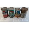 Image 2 : LOT OF 4 - VICEROY, ROCO, JAY TRACTOR, SPUR - LITER / QT OIL CANS - FULL