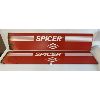 Image 1 : LOT OF 2 - DANA SPICER - HEAVY TRUCK BRAKES - FLANG SIGNS - 10 X 46 INCH