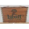 Image 1 : JOHN LABATT CLASSIC BEER CRATE W/ HINGED LID 