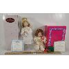 Image 1 : LOT OF 2 - ASHTON-DRAKE "MY FIRST CHRISTMAS" & "THE BLESSED ANGEL" PORCELAIN DOLLS