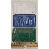 Image 2 : LOT OF 3 - ONT BIKE PLATES - 1970 / 1972 / 1975