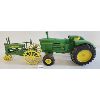 Image 2 : LOT OF 2 - ERTL JOHN DEERE 5020 DIESEL & OTHER DIECAST TRACTORS - 1:16 SCALE