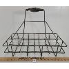 Image 1 : 8 QUART BOTTLE METAL CARRYING RACK