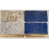 Image 2 : LOT OF 4 - MISC ONTARIO LICENSE PLATES - INCL 1978 & 1979 ETC