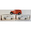 Image 2 : LOT OF 2 - ERTL 1938 SUPERTEST CHEVY PANEL TRUCK DIECAST COIN BANKS - 1:25 SCALE