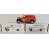 Image 1 : LOT OF 2 - ERTL 1938 SUPERTEST CHEVY PANEL TRUCK DIECAST COIN BANKS - 1:25 SCALE