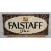 Image 1 : FALSTAFF BEER SIGN - TIN IN CARVED FRAME