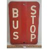 Image 2 : DBL SIDED METAL BUS STOP SIGN