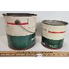 Image 2 : LOT OF 2 - B/A 10LB AND 5LB FARM GREASE CANS