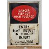 Image 1 : DANGER HIGH VOLTAGE SSP SIGN