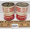 Image 1 : LOT OF 2 - CITIES SERVICE KOOLMOTOR 4OZ COIN BANKS