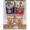 Image 1 : LOT OF 4 - B/A PAC, GULF VALVETOP, AND BP LUBRICANT 4OZ CANS