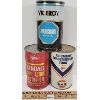 Image 1 : LOT OF 3 - KENDALL, GULF AND VICEROY QT CANS