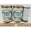 Image 3 : LOT OF 3 - QUAKER STATE CANS - INCL DUPLEX HD OUTBOARD MOTOR OIL