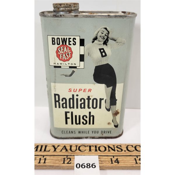 Super Radiator Flush BOWES SUPER RADIATOR FLUSH 16OZ CAN - Kidd Family Auctions