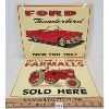 Image 1 : LOT OF 2 - FORD THUNDERBIRD & MCCORMICK DEERING SST SIGNS