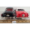 Image 4 : LOT OF 2 - FIFTIES THUNDERBIRD & CADILLAC TIN FRICTION CARS