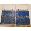 Image 2 : LOT OF 3 - PAIRS OF 1970 & '71 LICENSE PLATES