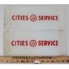 Image 1 : LOT OF 2 - CITIES SERVICE GAS PUMP GLASS INSERTS