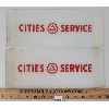 Image 1 : LOT OF 2 - CITIES SERVICE GAS PUMP GLASS INSERTS