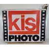 Image 1 : KIS PHOTO HANGING LIGHT UP SIGN