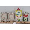 Image 3 : LOT OF 4 - BP 4oz HOME LUBRICATING OIL, UPPER CYLINDER LUBRICANT & VISCO-STATIC COIN BANK  CANS