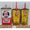 Image 2 : LOT OF 3 - SUPERTEST 4oz UTILITY OIL CANS & 3-IN-1 225ML HOUSEHOLD OIL CAN 