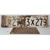 Image 1 : LOT OF 3 - 1931 & 1951 ONTARIO LICENSE PLATES - INCL PAIR