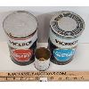 Image 2 : LOT OF 3 - 1QT VICEROY MOTOR OIL & ANTI-FREEZE CANS