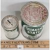 Image 3 : LOT OF 2 - 1L QUAKER STATE MOTOR OIL CAN - INCL COIN BANK