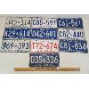 Image 1 : LOT OF 10 - 1970-1980 ONTARIO LICENSE PLATES
