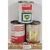 Image 2 : LOT OF 3 - MOTOR OIL 4OZ TIN BANKS - CITIES  SERVICE BP