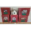 Image 1 : LOT OF 5 - HALLMARK PLAIN & TALL VILLAGE COLLECTION