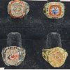 Image 3 : LOT OF 11 - REPLICA STANLEY CUP RINGS - INCL SENATORS 1927, OILERS 1984 ETC