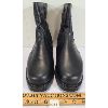 Image 2 : PAIR OF MENS BLACK LEATHER WINTER DRESS BOOTS