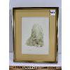 Image 1 : FRAMED POLAR BEARS PRINT BY M. G. LOATES
