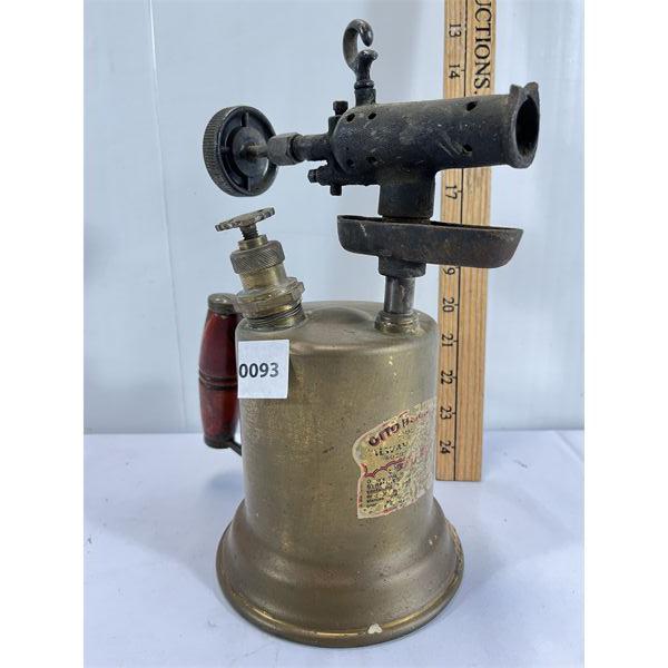 ANTIQUE BRASS BLOW TORCH