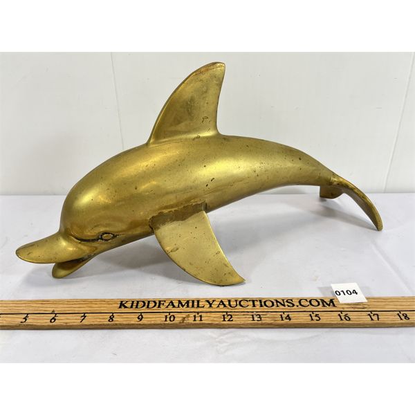 BRASS DOLPHIN
