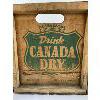 Image 3 : LOT OF 7 - CANADA DRY CRATE W/ BOTTLES - INCL 10 OZ COCA-COLA BOTTLE