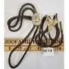 Image 3 : LOT OF 5 - LEATHER BULLWHIP, CROP, & BOLO TIES, ETC