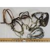 Image 1 : LOT OF 5 - PAIRS OF SPURS & DIAMOND HOT FORGED HORSESHOE PUZZLE